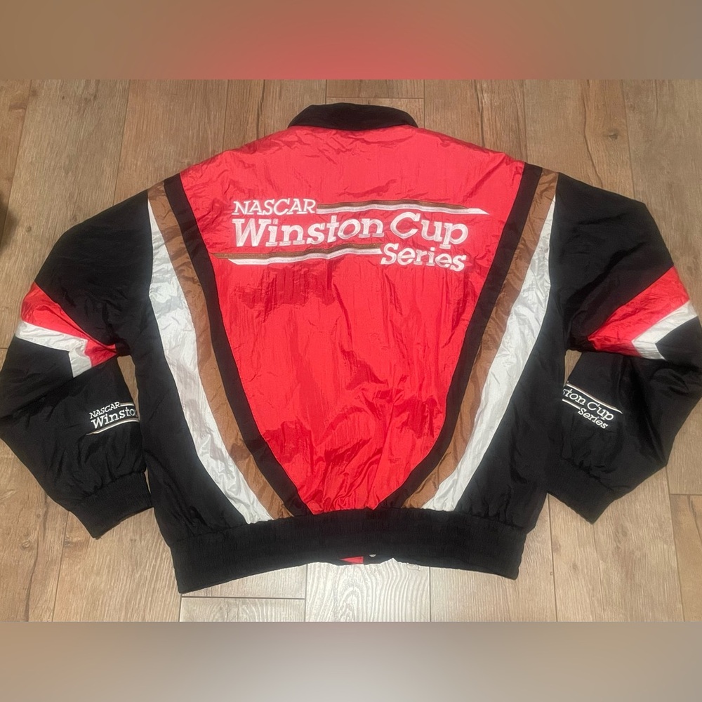 Vintage NASCAR Winston Cup Series Puffer coat by Racing Champions Apparel